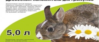 Древесной наполнитель для крысы