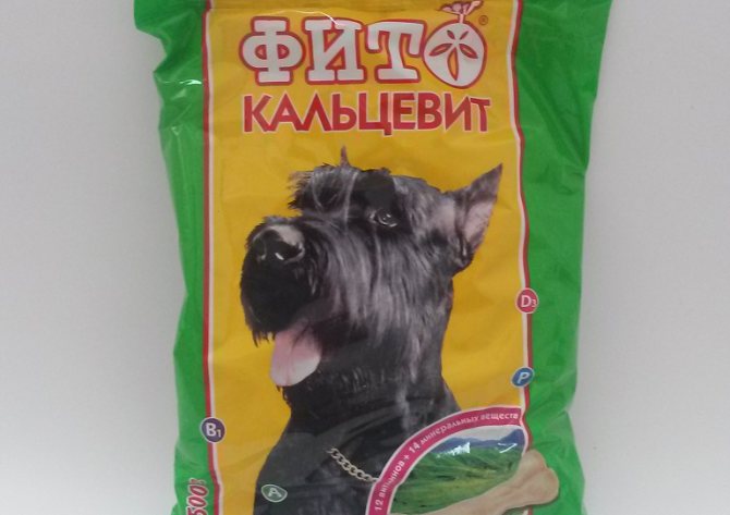Фитокальцевит для собак