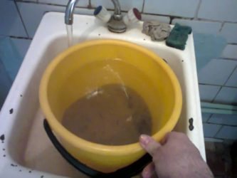 Как промыть речной песок в домашних условиях?