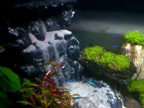 Как сделать водопад в аквариуме своими руками