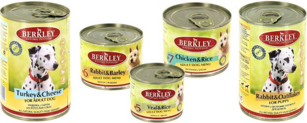 Консервы Berkley для собак отзывы