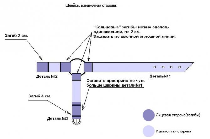 Схема шлейки