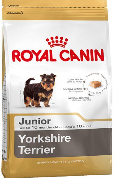 Сухой специализированный корм Royal Canin для щенят йорка